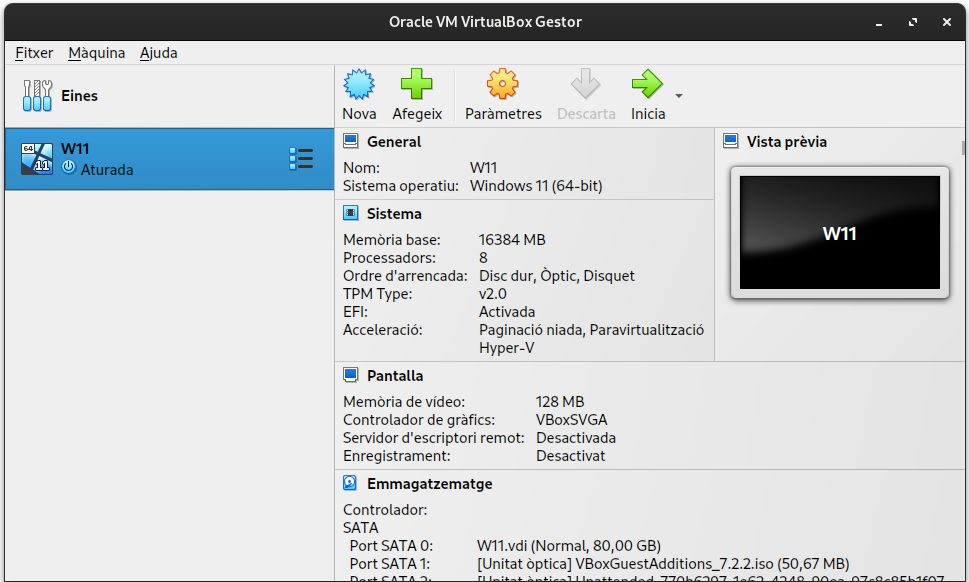 inici virtualbox